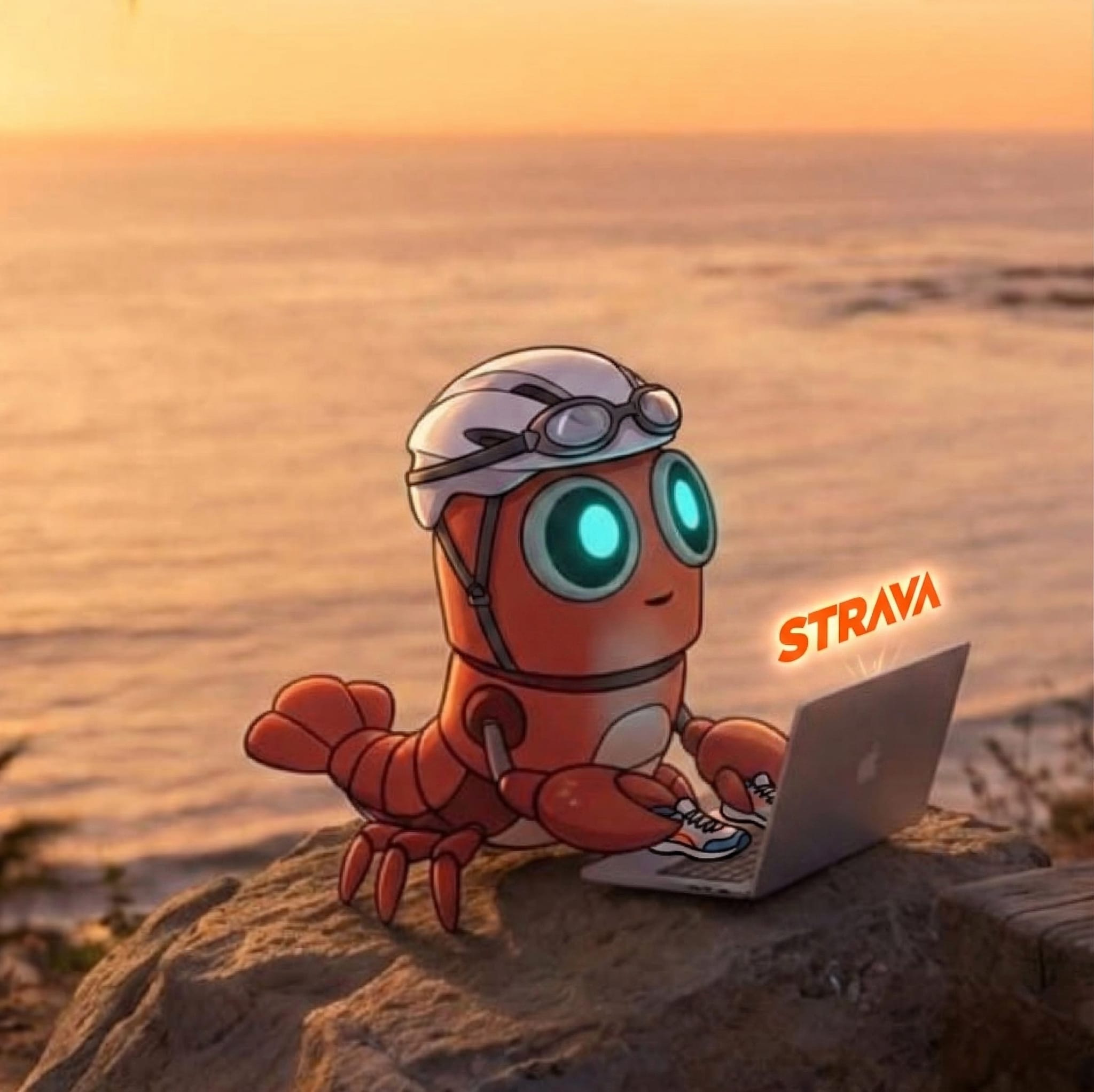 Portal agent connected to Strava